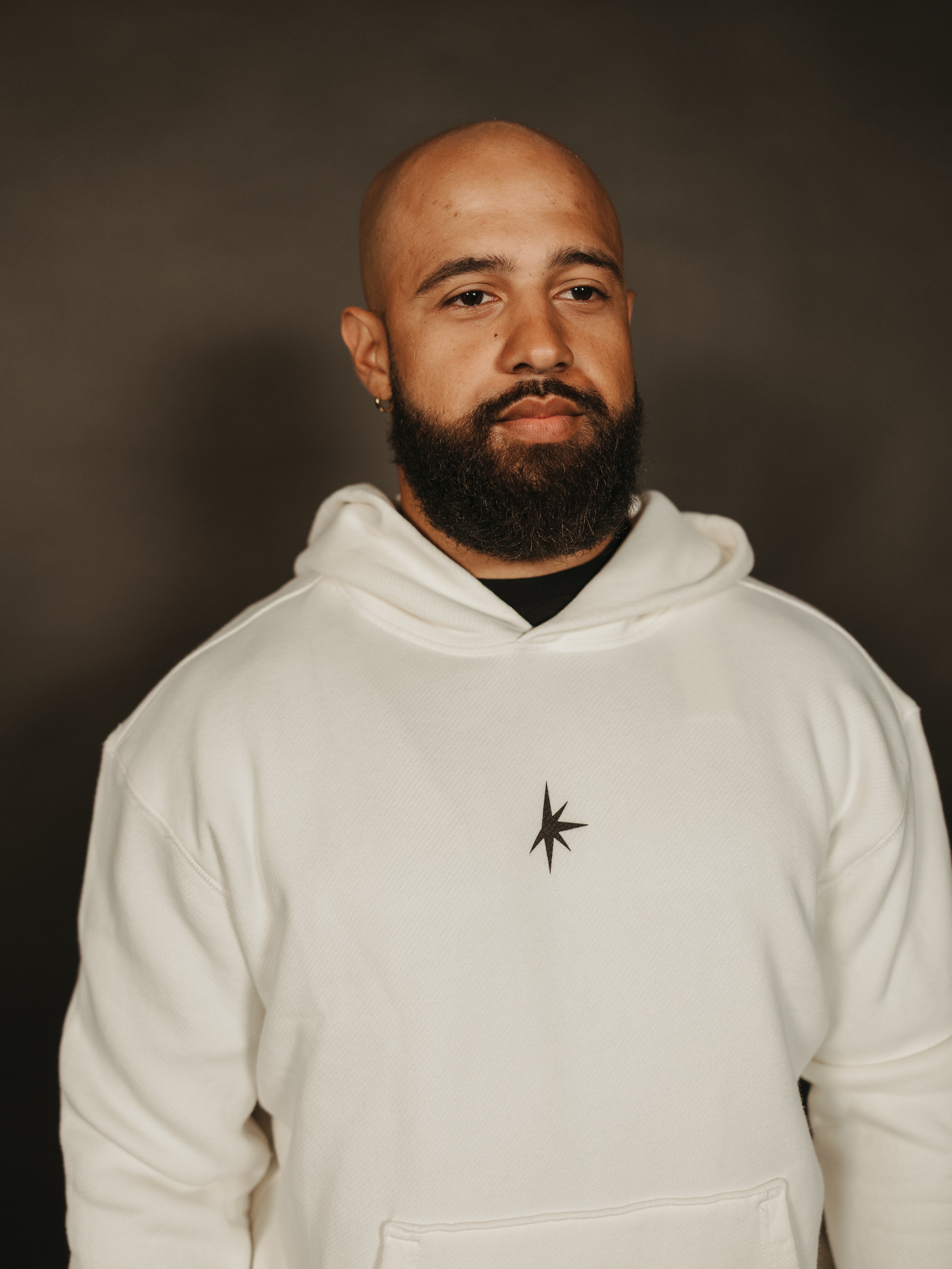 True North White Elwood Hoodie