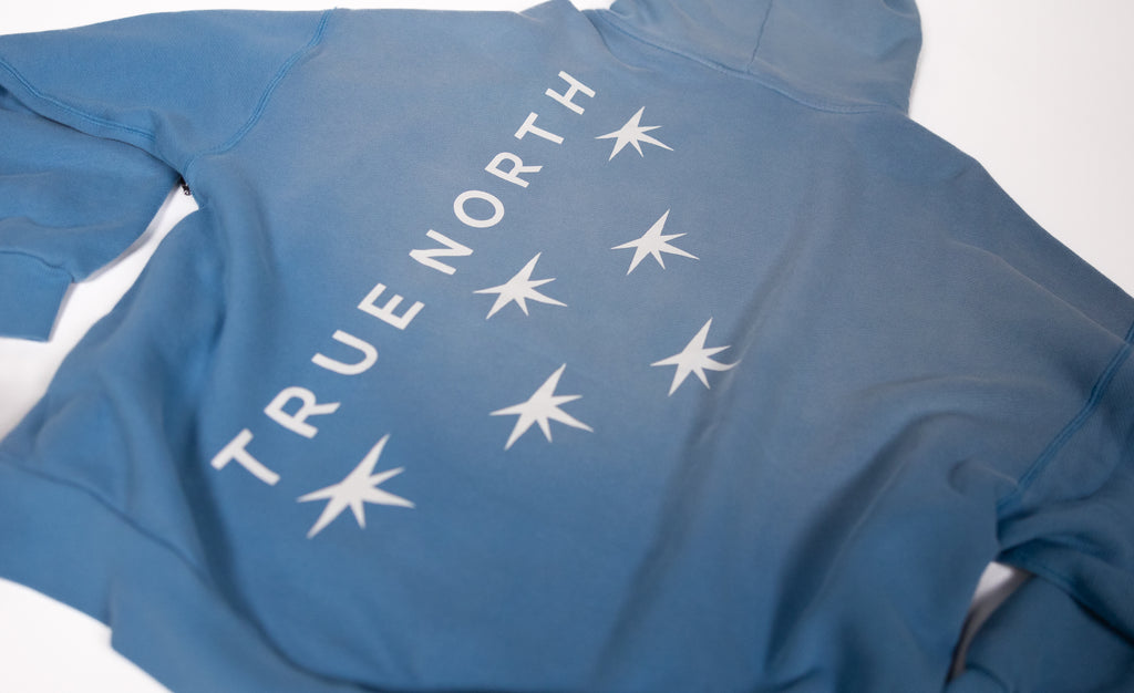 True North Blue Elwood Hoodie "Sundried"