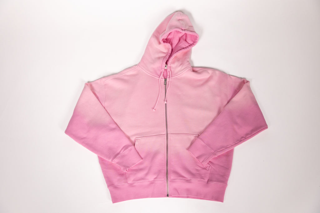 True North Pink Elwood Zip Hoodie "Sundried"