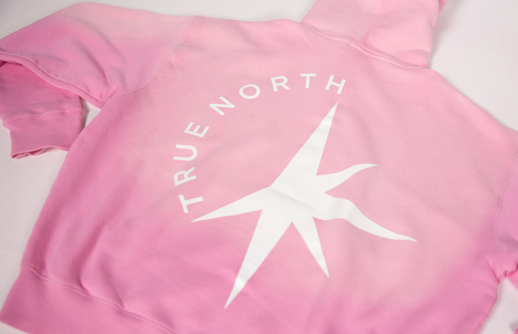 True North Pink Elwood Zip Hoodie "Sundried"