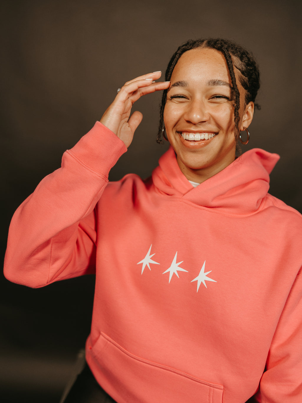 True North Women's Pink Hoodie