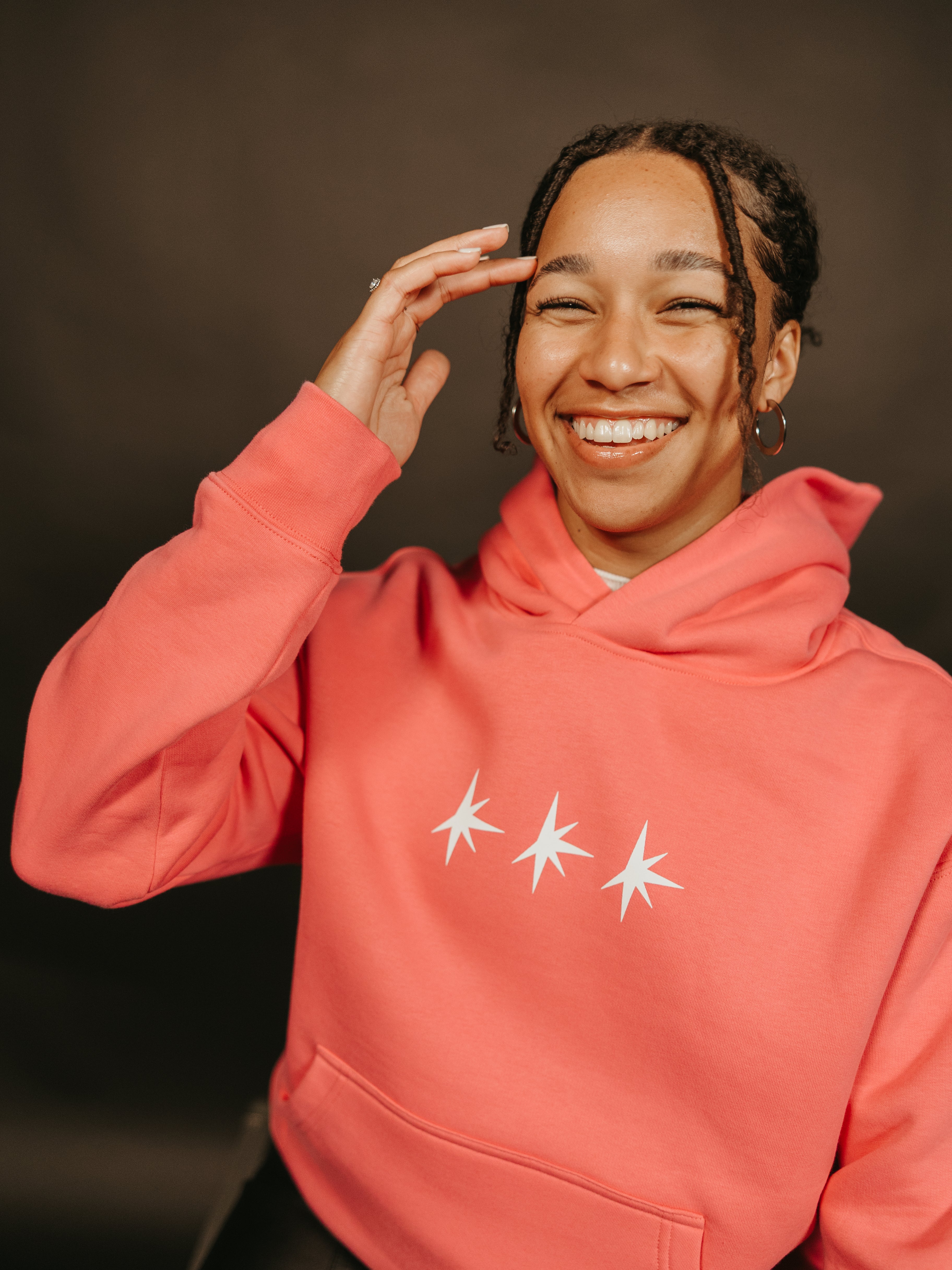 True North Women's Pink Hoodie