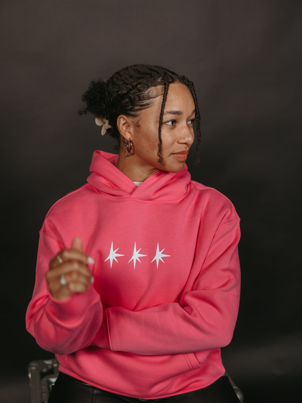 True North Women's Pink Hoodie