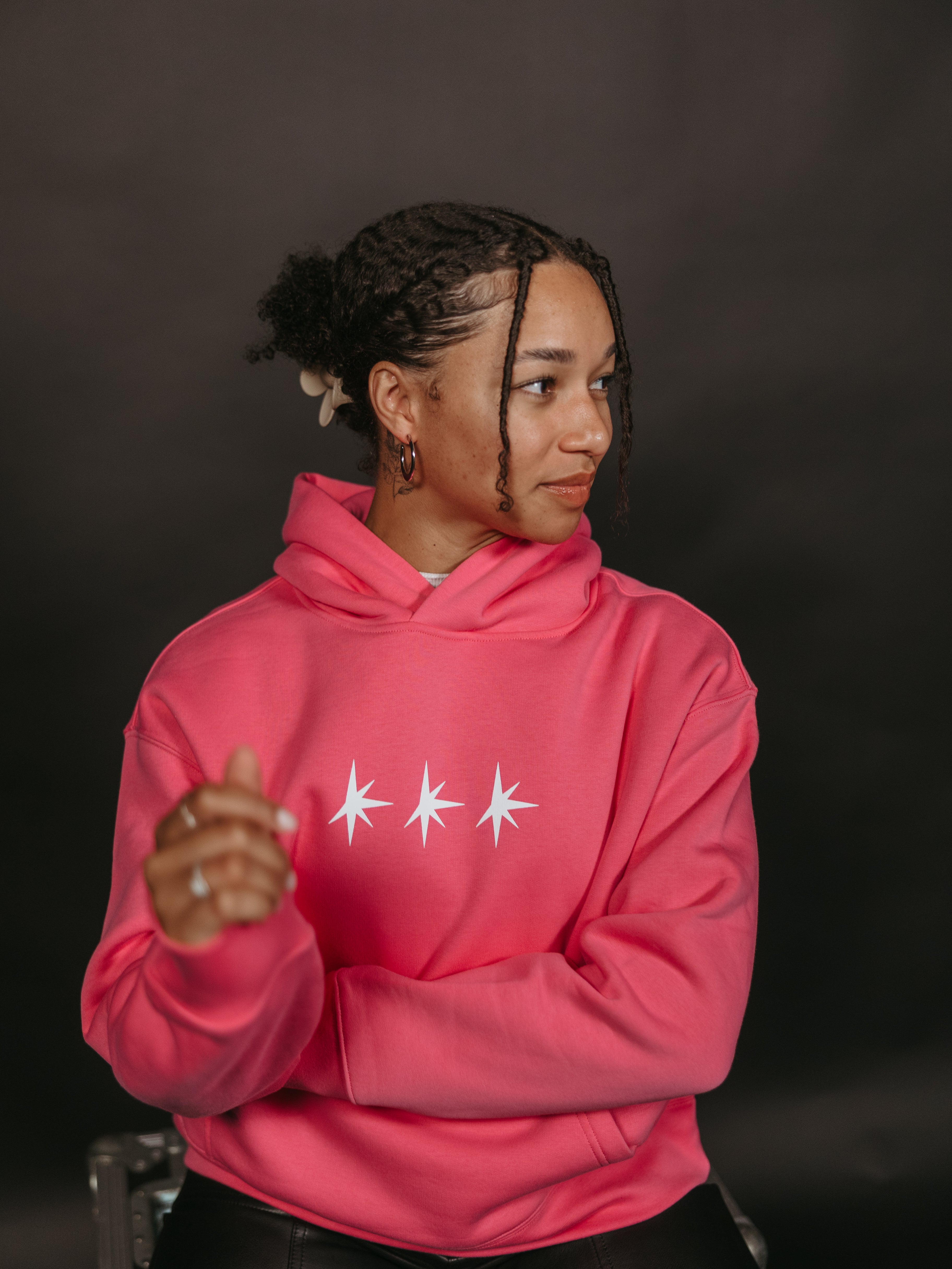 True North Women's Pink Hoodie