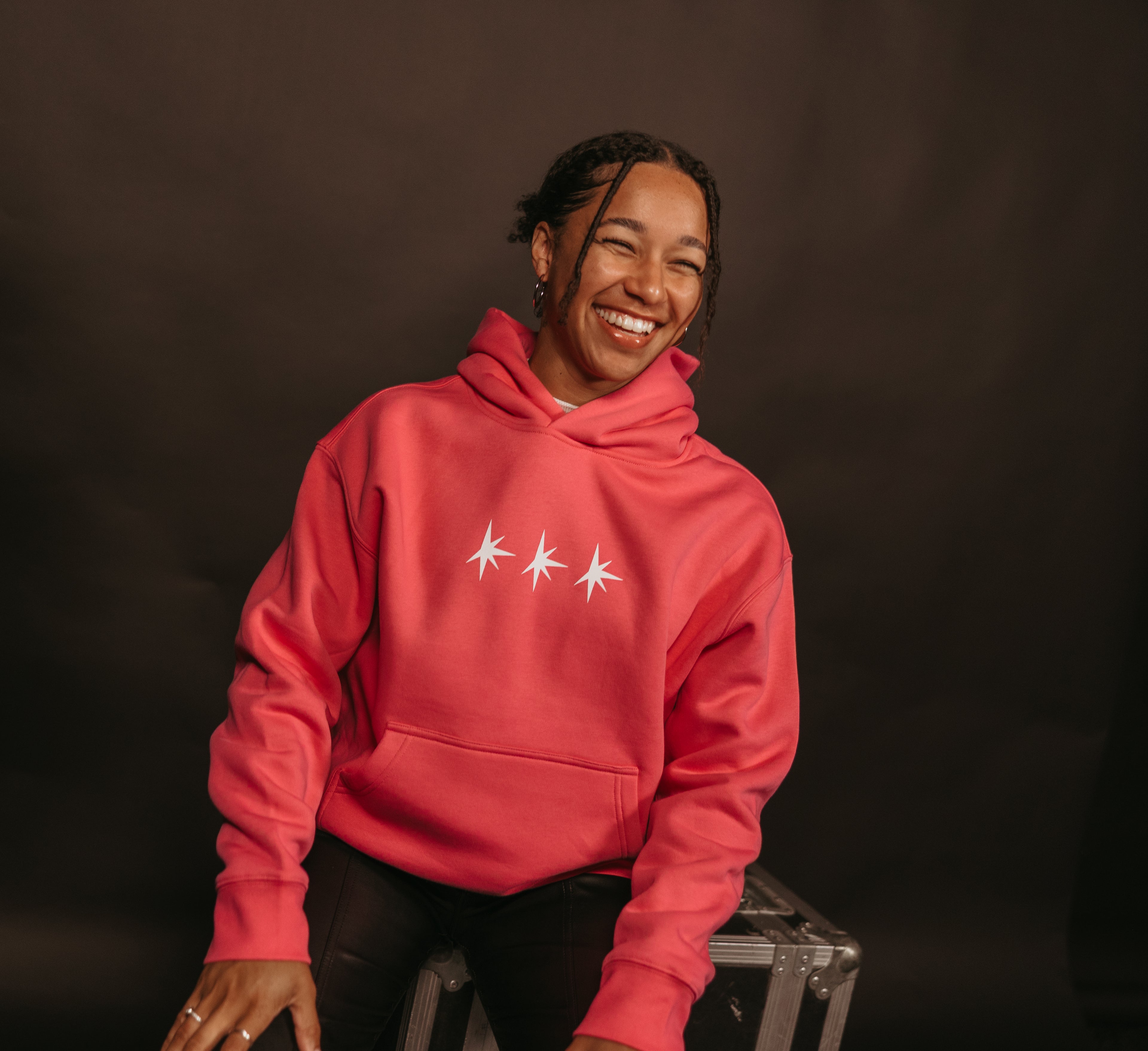 True North Women's Pink Hoodie